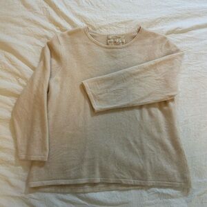 Cream Cashmere Sweater